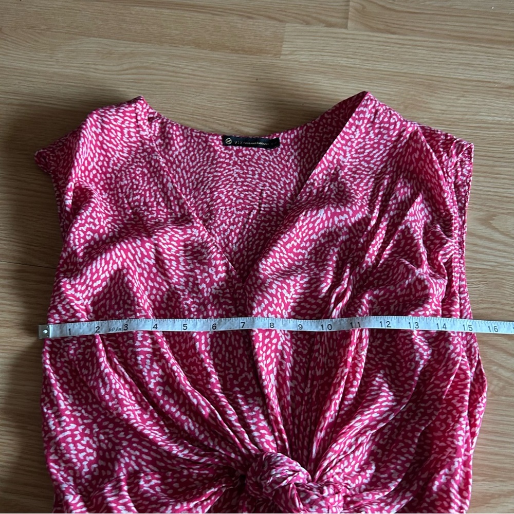 ViX Paula Hermanny Pink Patterned Mini Cover Up Dress Small - Picture 5 of 8